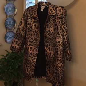 Chico’s animal print jacket